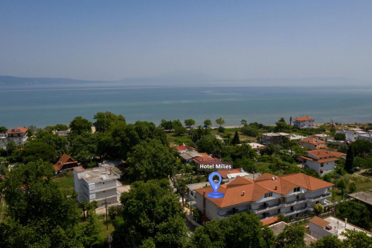Milies Apartments Sztavrósz Kültér fotó